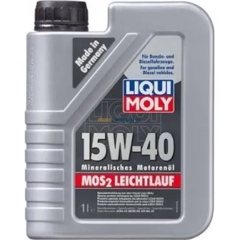 Motorový olej Liqui Moly 2570 MOS2 LEICHTLAUF 15W-40 1L