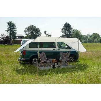 Krycí plachta Protisluneční variabilní plachta Mauritius 460-510-560 cm, boční krytí, příslušenství