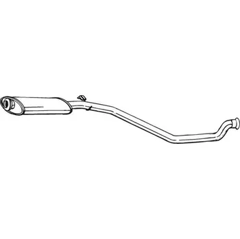 Tlumič výfuku Střední tlumič výfuku BOSAL 282-849