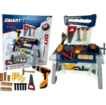 Hra na obchod LEAN Toys Dětská sada pracovního nářadí