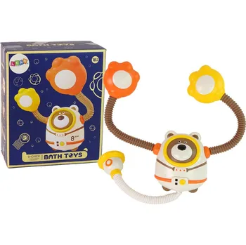 Hračka pro nejmenší LEAN Toys Vodní hračka do koupele krab spacewalker