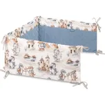 Sensillo Ochranný mantinel do postýlky Dráček jeans