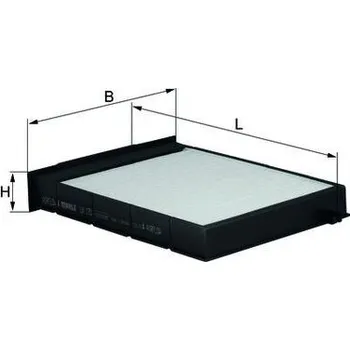 Ventilátor topení a klimatizace Filtr, vzduch v interiéru KNECHT LA 175