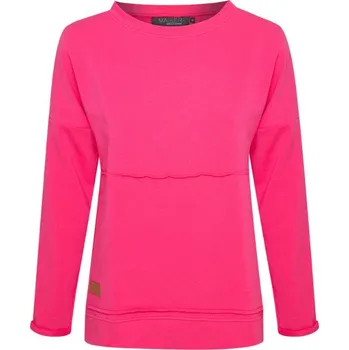 Dámská mikina Dámská tepláková mikina LOWLY No.2 DARK PINK - MILODPI2L