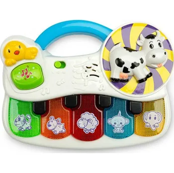 plyšák Toyz Vzdělávací klavír farma