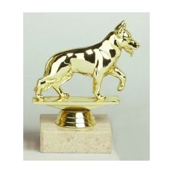 Figurka pes - vlčák 11 - 15 cm - 13 cm