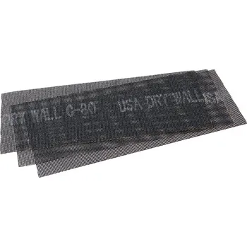 Brusný papír Mřížka brusná sada 3ks 115x290mm P80