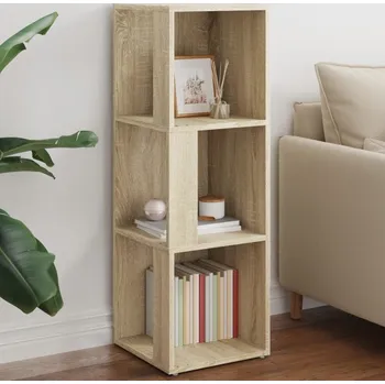 Policová skříň vidaXL Rohová skříňka 33 x 33 x 100 cm dřevotříska [809029] Barva: dub sonoma