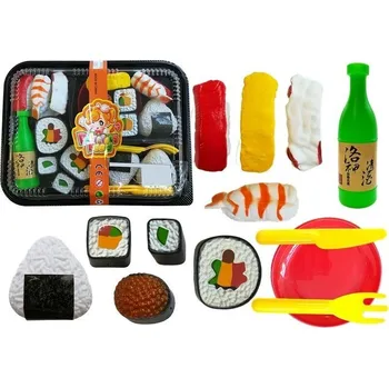 Dětská kuchyňka LEAN Toys Dětská sada sushi s doplňky