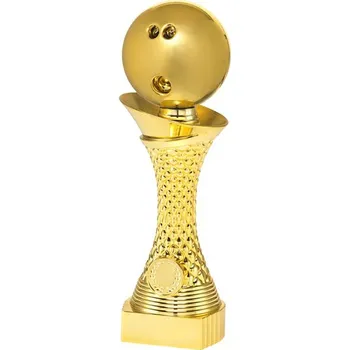 Trofej zlatá - bowling 23 - 27 cm - 27 cm