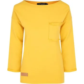 Dámská mikina Dámská tepláková mikina SIMPLE YELLOW - MISIYEL