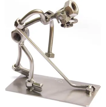 Kovová figurka - Hokejista 15 cm