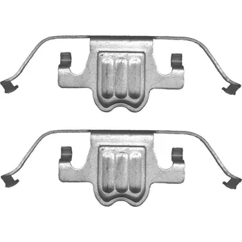 Brzdový systém Sada příslušenství, obložení kotoučové brzdy BOSCH 1 987 474 693