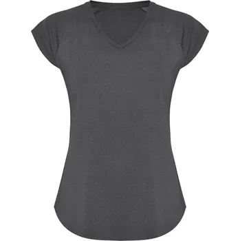 Dámské tričko Dámské sportovní tričko Avus, Roly Barva: Šedá melírovaná, Velikost: L