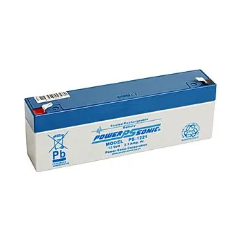 Akumulátor Power Sonic 12 V / 2,1 Ah s konektory Faston 187