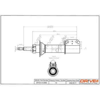 Tlumič pérování Dr!ve+ DP1610.10.0083