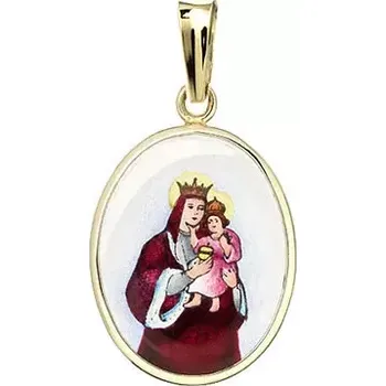 Přívěsek Aljančič Svatá Anna madonka 151H zlato
