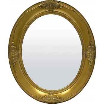 Zrcadlo Zrcadlo Artpol nástěnné ovál, dřevěný rám, 560 x 660 mm