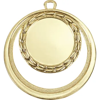 Excentrická medaile průměr 50 mm - Zlatá