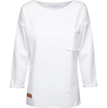 Dámská mikina Dámská tepláková mikina SIMPLE WHITE - MISIWHL