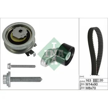 Sada rozvodového řemene Schaeffler INA 530 0846 10