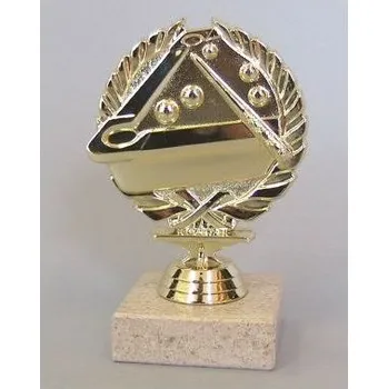 Plaketa – reliéf kulečník 12 - 16 cm - 14 cm