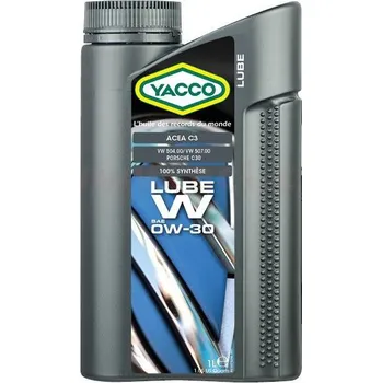 Hydraulický olej Motorový olej YACCO LUBE W 0W30, 1 L