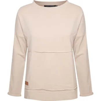 Dámská mikina Dámská tepláková mikina LOWLY No.2 BEIGE - MILOBE2XS