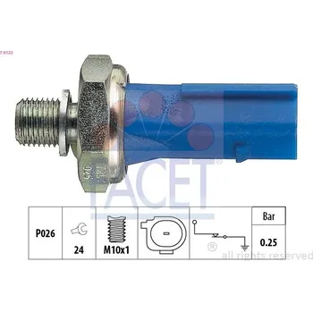 Olejový tlakový spínač FACET 7.0133