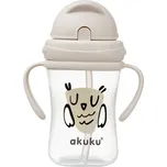 Dětská láhev se slámkou Akuku - Sovička