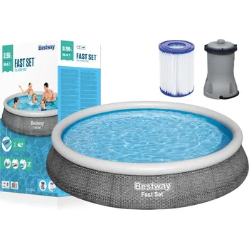 Bazén Bazén kulatý Bestway 57376 396x84 cm