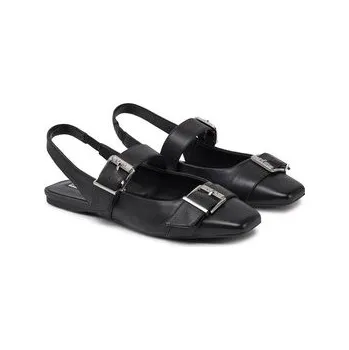 Dámská obuv Baleríny KARL LAGERFELD Konnie KL40186A Černá 39