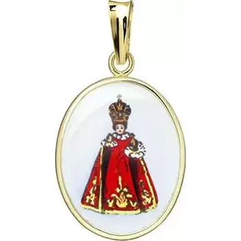 Přívěsek Aljančič Pražské Jezulátko madonka 111H-red zlato