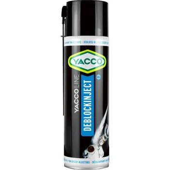 Hydraulický olej YACCO Čistič a uvolňovač vstřikovačů DEBLOCKINJECT (pěna) (500 ml)