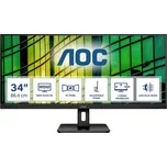 AOC Essential-line U34E2M LED monitor 86.4 cm (34 palec)3440 x 1440 Pixel, 21:9, 4 ms, VA LED