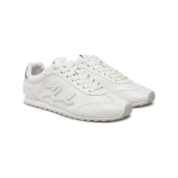 Dámské tenisky Sneakersy KARL LAGERFELD Venus KL65911A Bílá 35