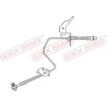 Brzdová hadice Brzdová hadice QUICK BRAKE 59.960X