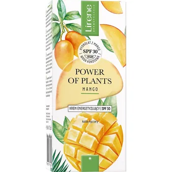 Pleťový krém Lirene, Power of Plants Energizující krém SPF30 Mango 50ml