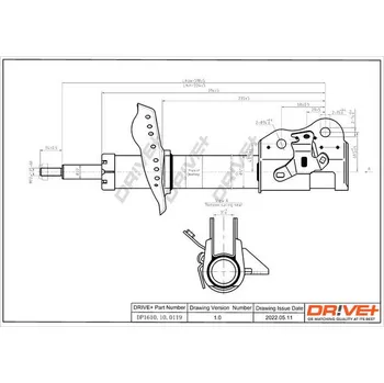 Tlumič pérování Dr!ve+ DP1610.10.0119