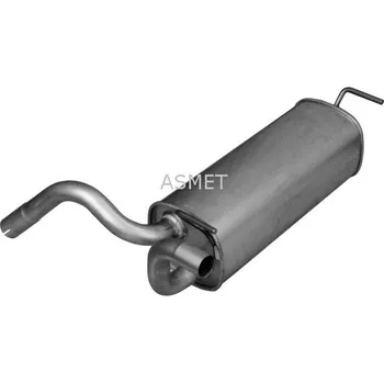 Výfukový systém Zadní tlumič výfuku ASMET 05.237