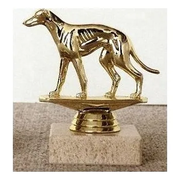 Figurka pes - chrt 11 - 15 cm - 15 cm