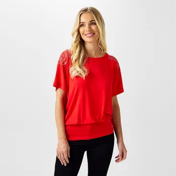 Dámská košile Košile Biba Red 1057594 8 (XS)