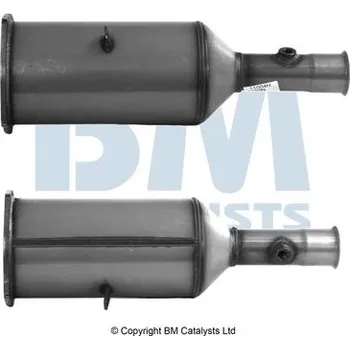 Filtr pevných částic Filtr sazových částic, výfukový systém BM CATALYSTS BM11004