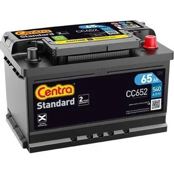 Autobaterie startovací baterie CENTRA CC652