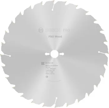Pilový kotouč Bosch Pilový kotouč PRO Wood pro okružní pilu, 400 × 3,2 × 30 mm, T28 2608640703