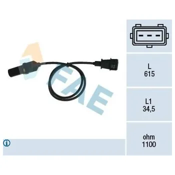 Kliková hřídel Generátor impulsů, klikový hřídel FAE 79005