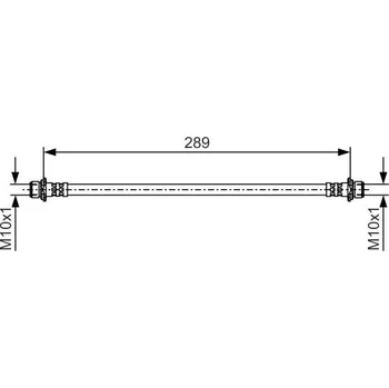 Brzdová hadice Brzdová hadice BOSCH 1 987 481 A59