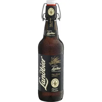 Pivo Original Landbier DUNKEL tmavý nefiltr.ležák 0,5l /5,3% - P.U. sklo ( Maisels-distr.)