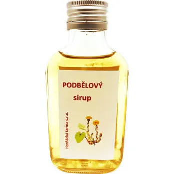 Sirup Horňácká farma Podbělový sirup, 100 ml
