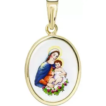 Přívěsek Aljančič Panna Maria madonka 147H zlato
